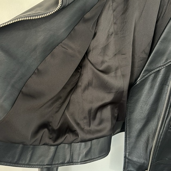 Torrid 1X Faux Leather Moto Jacket Black - Picture 7 of 10